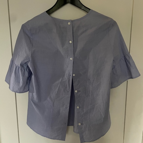 Cotton J Crew Top sz 4 - Picture 4 of 4